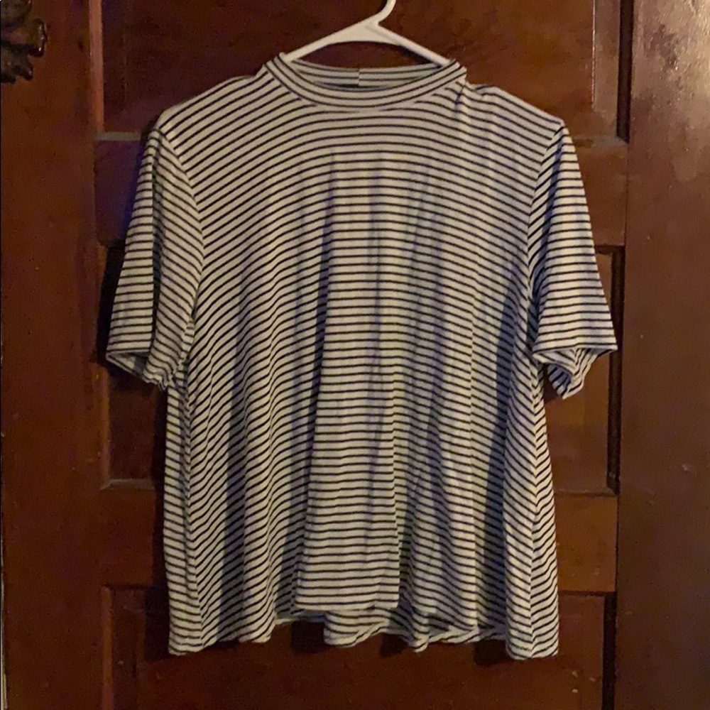 Black & White Striped Shirt